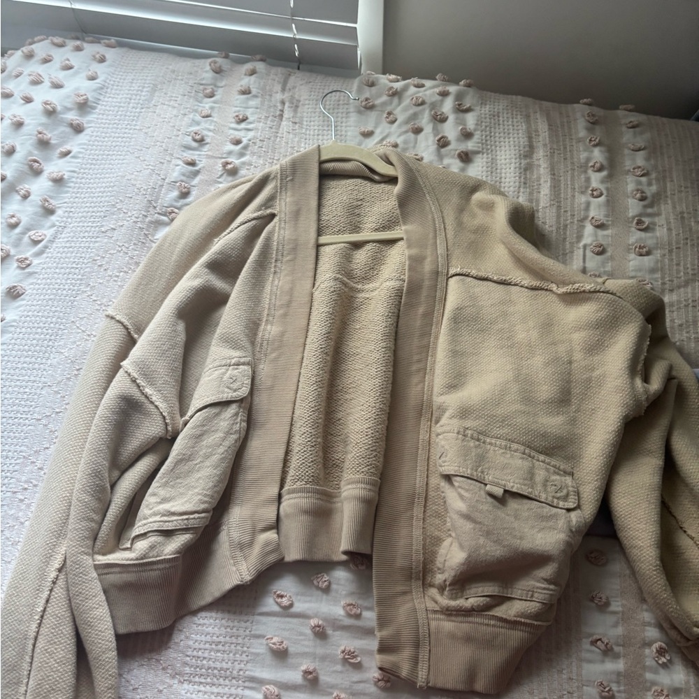 We The Free Tan Teddy Jacket